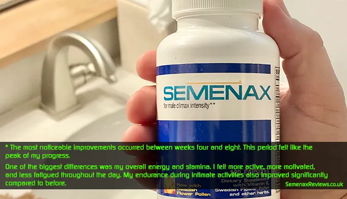 Semenax UK Customer Review